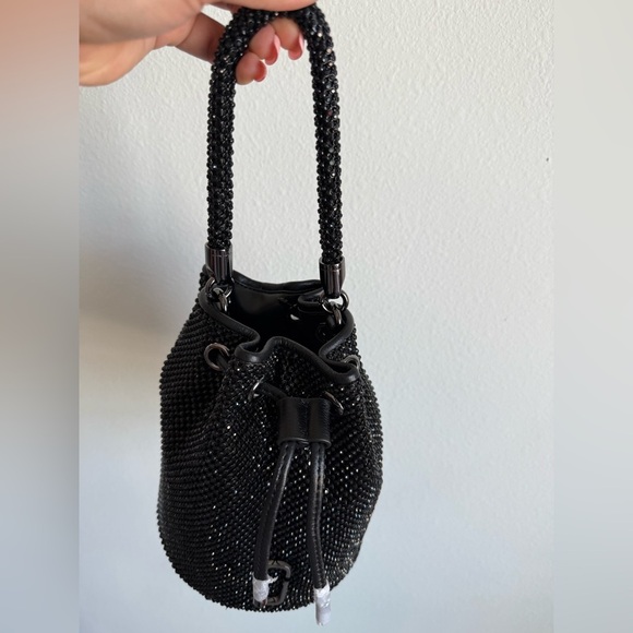 NWT Marc Jacobs The Rhinestone Drawstring Mini Bucket
Bag - Picture 6 of 14